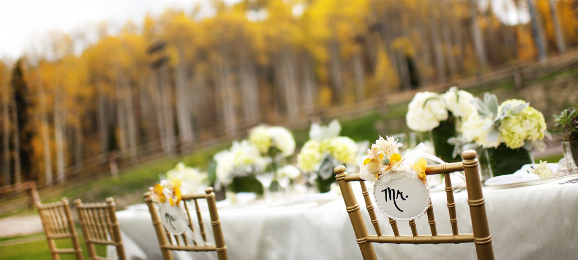 snowmass wedding reception venue