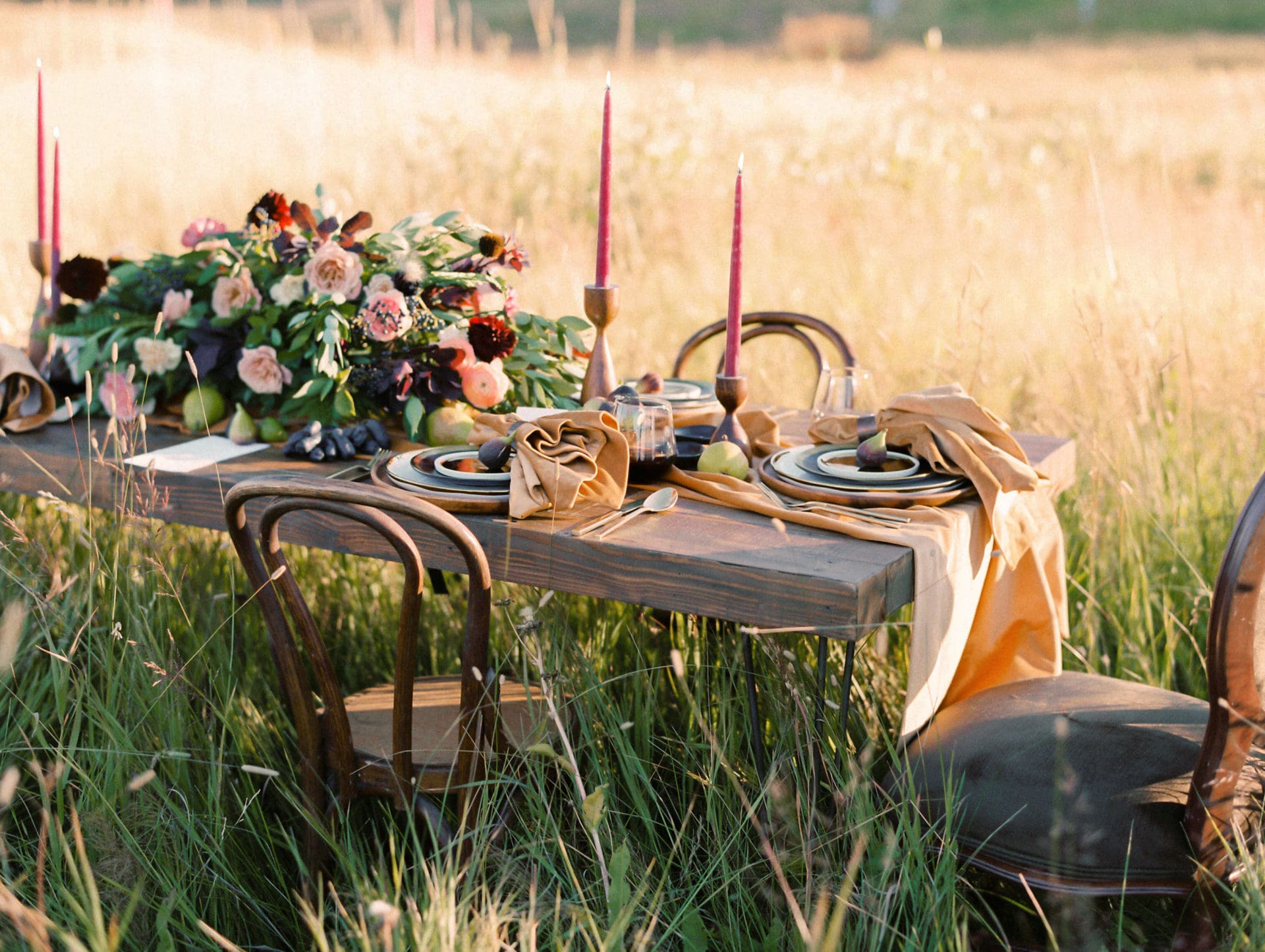 Wedding Table decorated