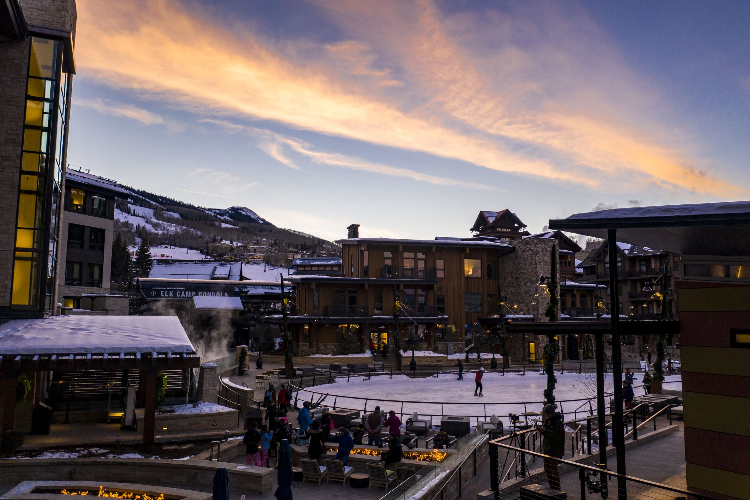 ice skating snowmass village colorado activities